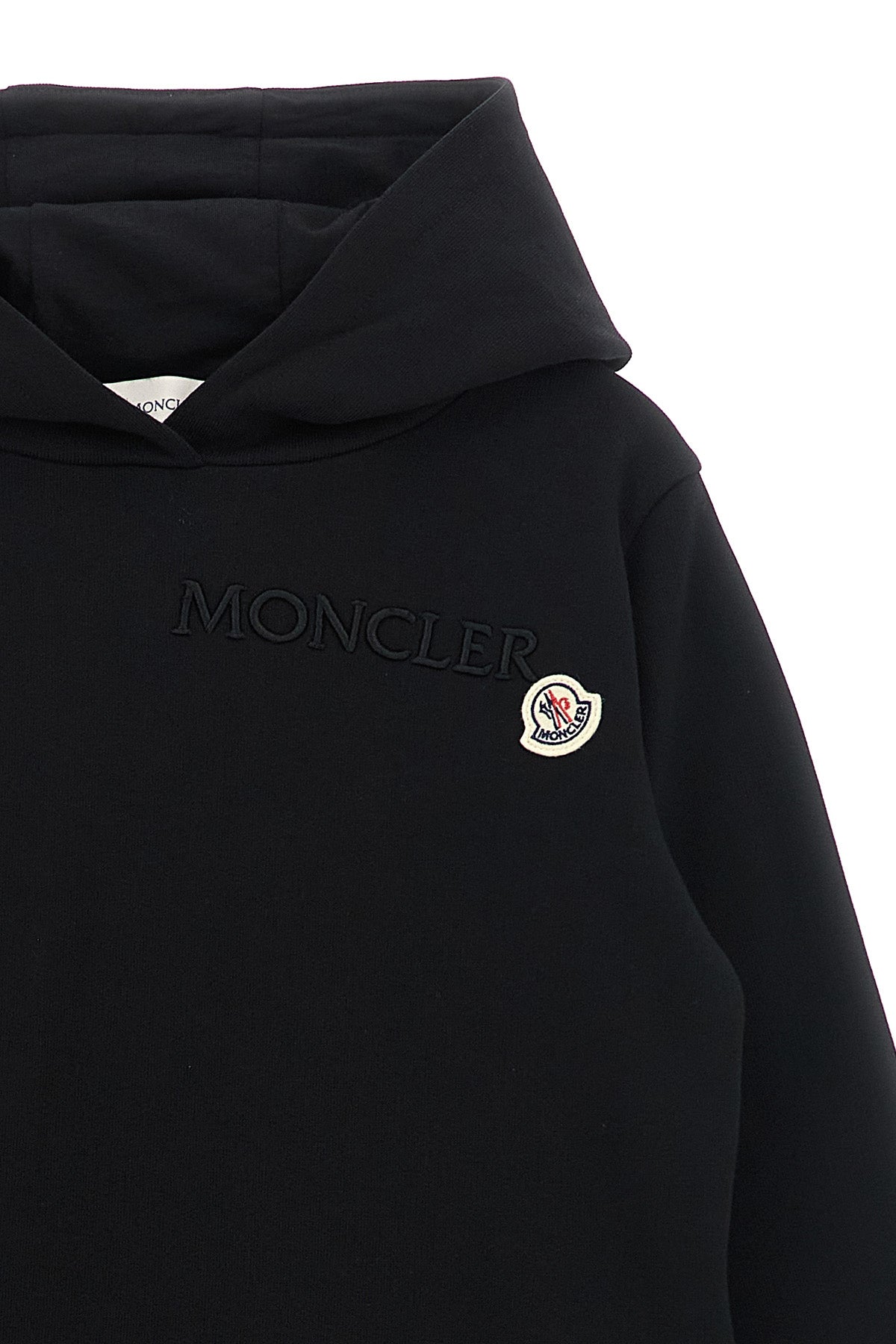 関税込★VIP価格【MONCLER】ロゴ エンブロイダリー フーディ Moncler Kids/モンクレールキッズ｜ロゴ エンブロイダリー