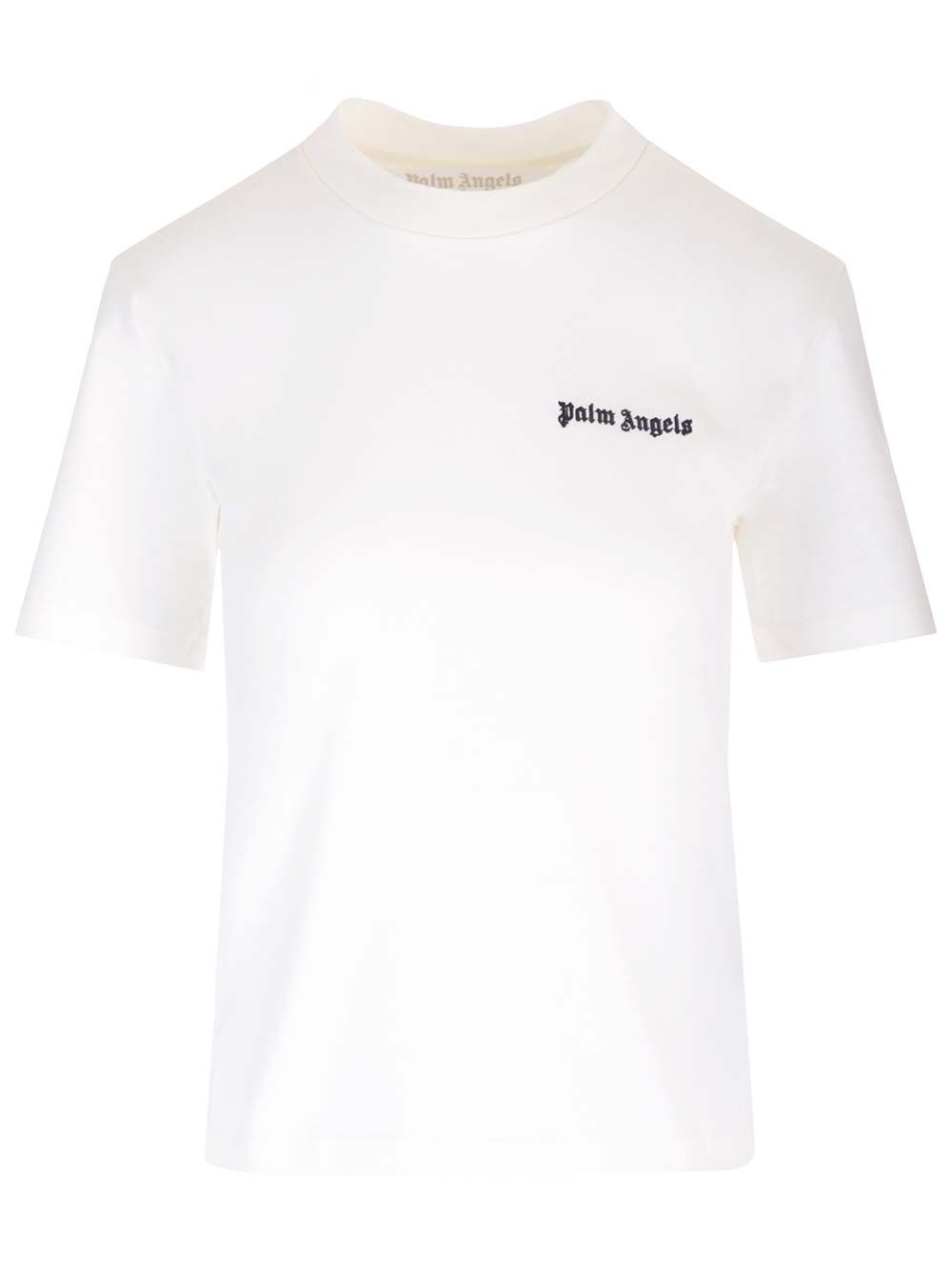 ホワイト Tシャツ パーム エンジェルス イン コットン