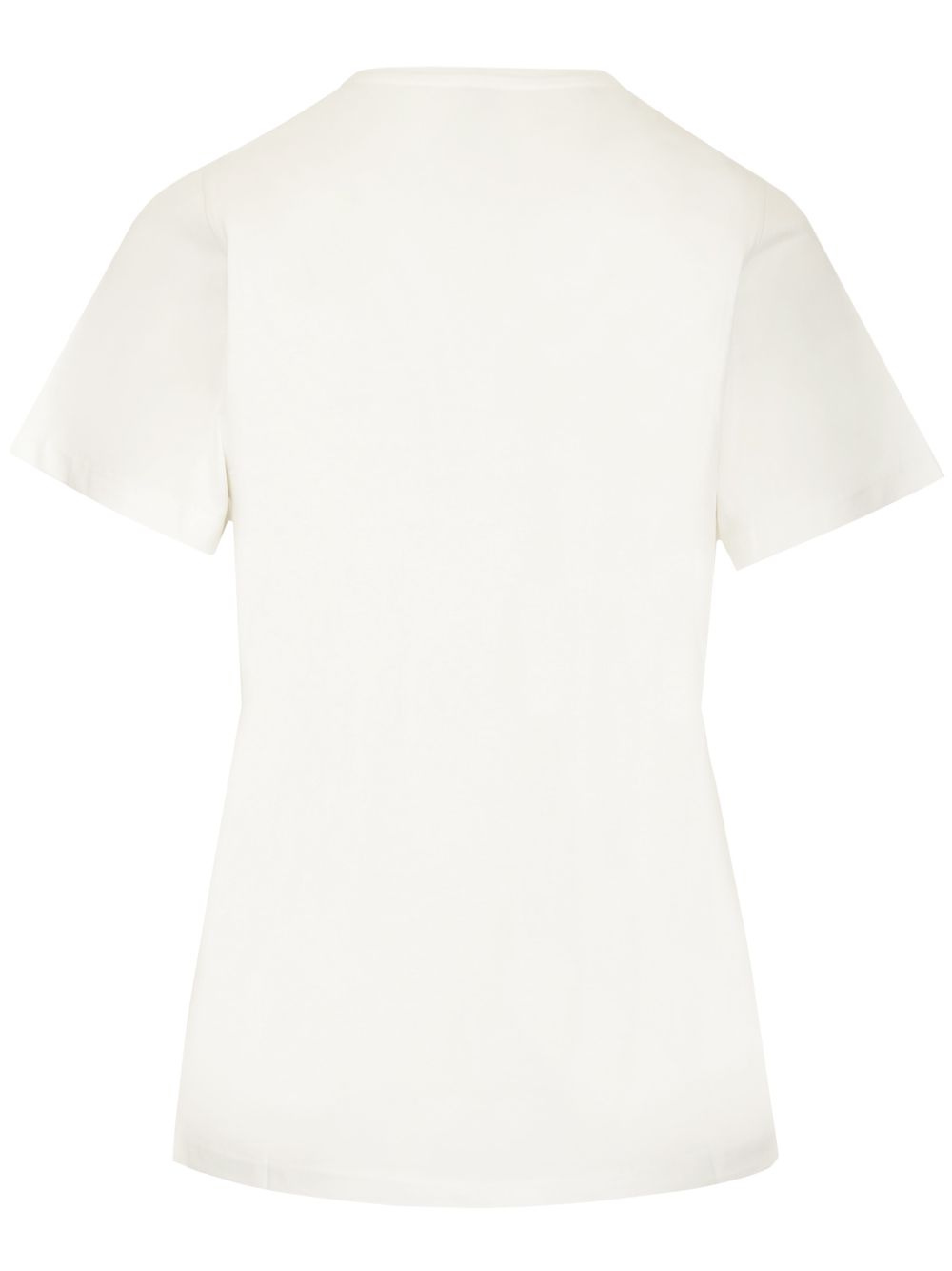 ホワイト オーガニック コットン ジャージ Tシャツ トーテム