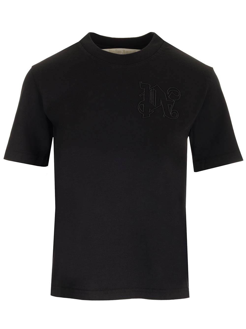 ブラック Tシャツ パーム エンジェルス イン コットン