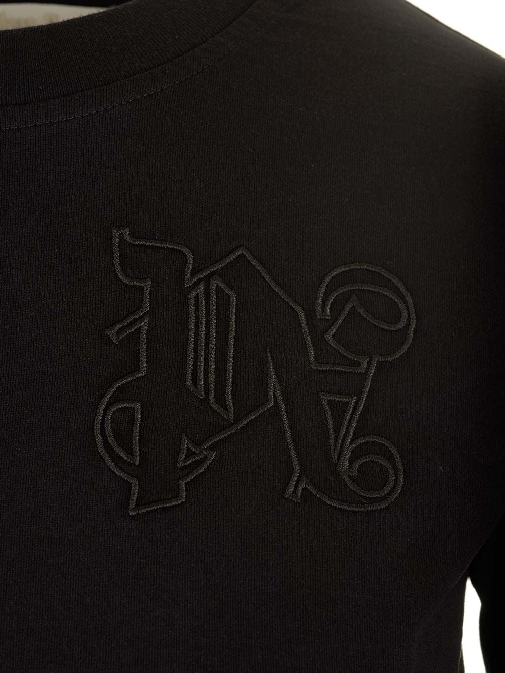 ブラック Tシャツ パーム エンジェルス イン コットン