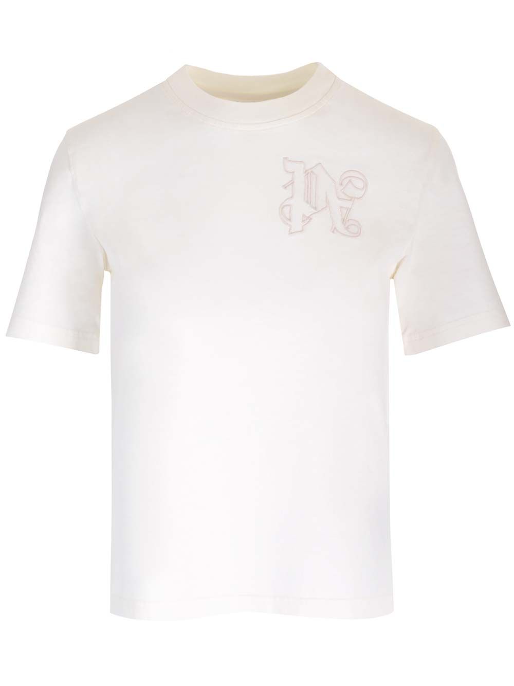 ホワイト Tシャツ パーム エンジェルス イン コットン