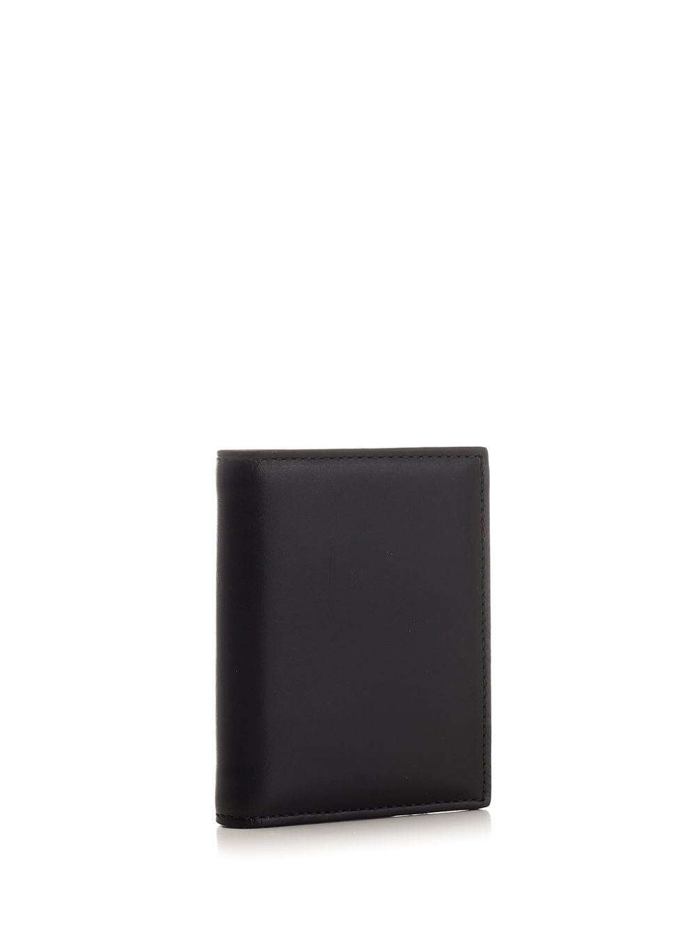 ブラック ウォレット コム デ ギャルソン ウォレット イン レザー