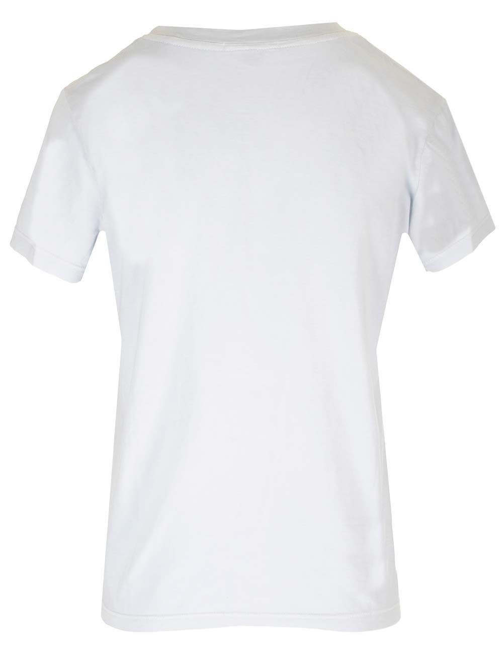 ライト ブルー コットン Tシャツ ジェームス クルー ショート