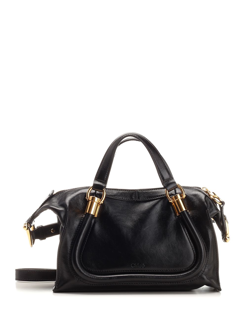 Chloe/クロエ｜24 ショルダー バッグ イン シャイニー レザー