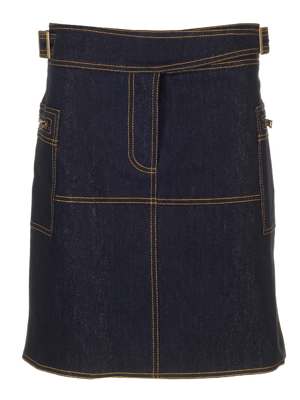 Etro/エトロ｜ダーク ブルー デニム ミニ スカート エトロ