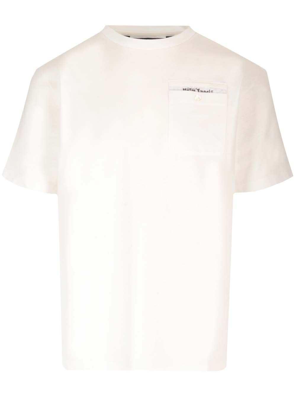 ホワイト Tシャツ パーム エンジェルス イン コットン