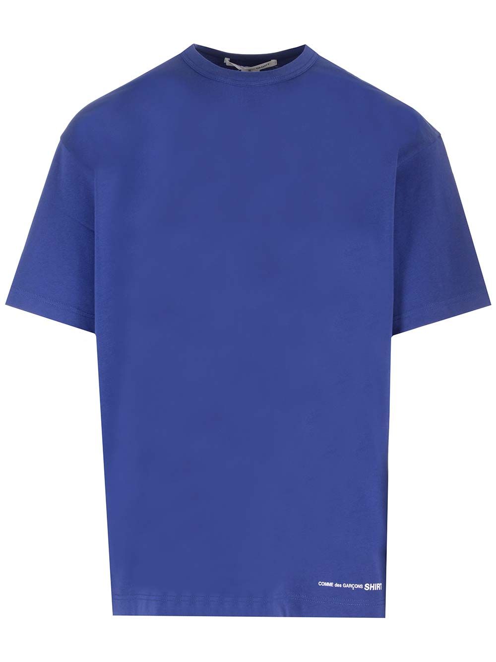 ブルー Tシャツ コム デ ギャルソン シャツ イン コットン