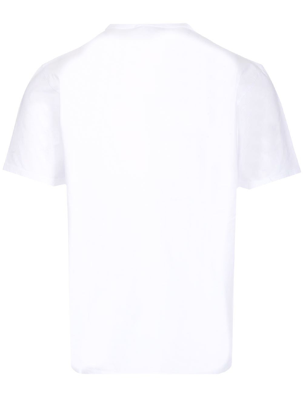 Tシャツ ウィズ フォックス ヘッド パッチ イン ジャージ メゾン クルー ネック ウィズ リブ レギュラー
