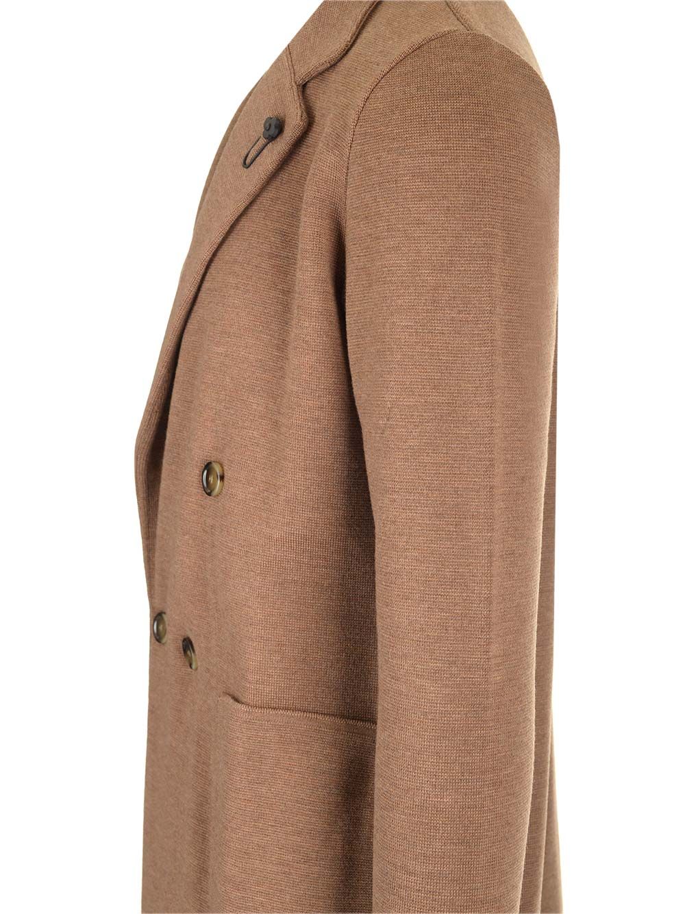 Lardini/ラルディーニ｜ダブル ブレスト ニット ジャケット