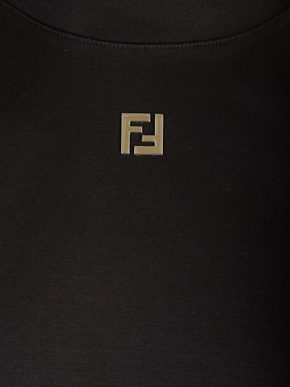 フェンディ エンブロイダリー コットン Tシャツ