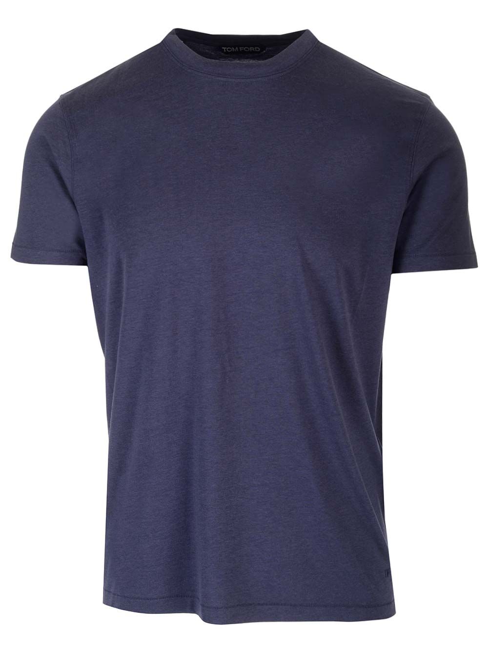 リヨセル アンド コットン ブレンド クルーネック Tシャツ トム