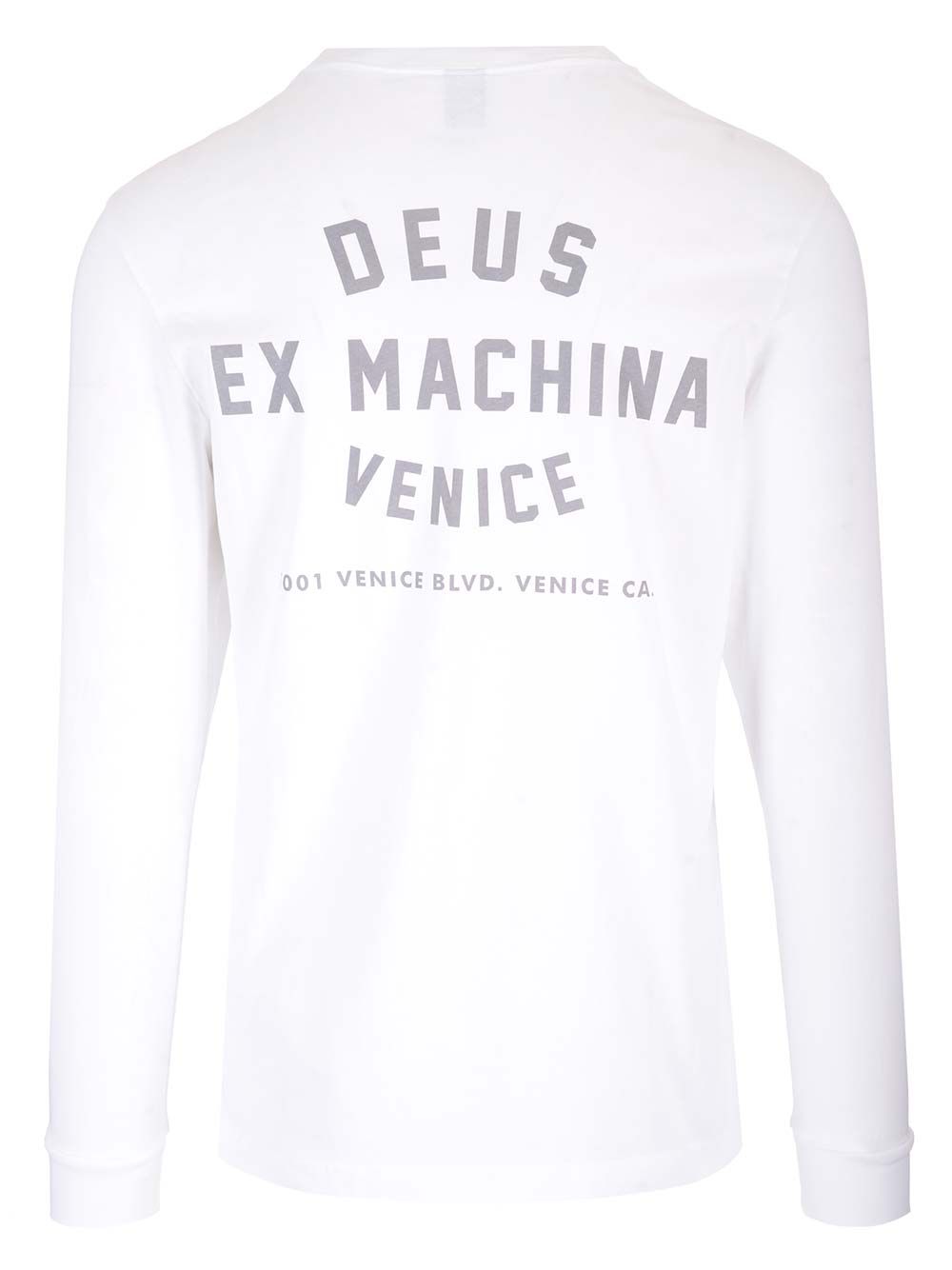 ロングスリーブ クルー ネック Tシャツ ウィズ プリント イン オーガニック コットン