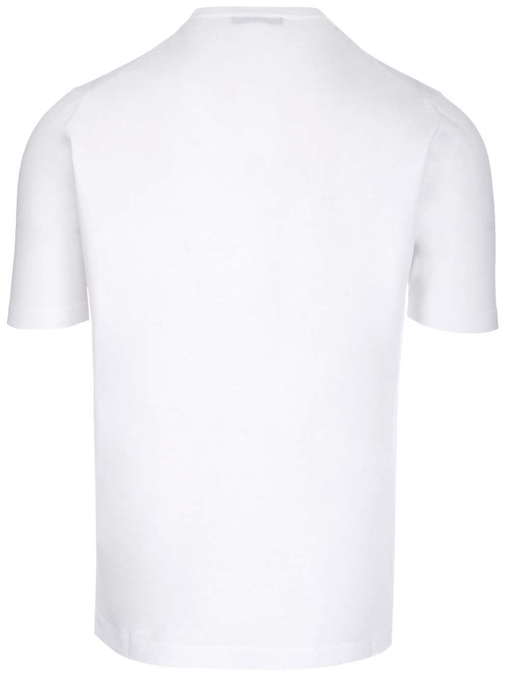 ホワイト Tシャツ イン クレープ コットン ジャージ