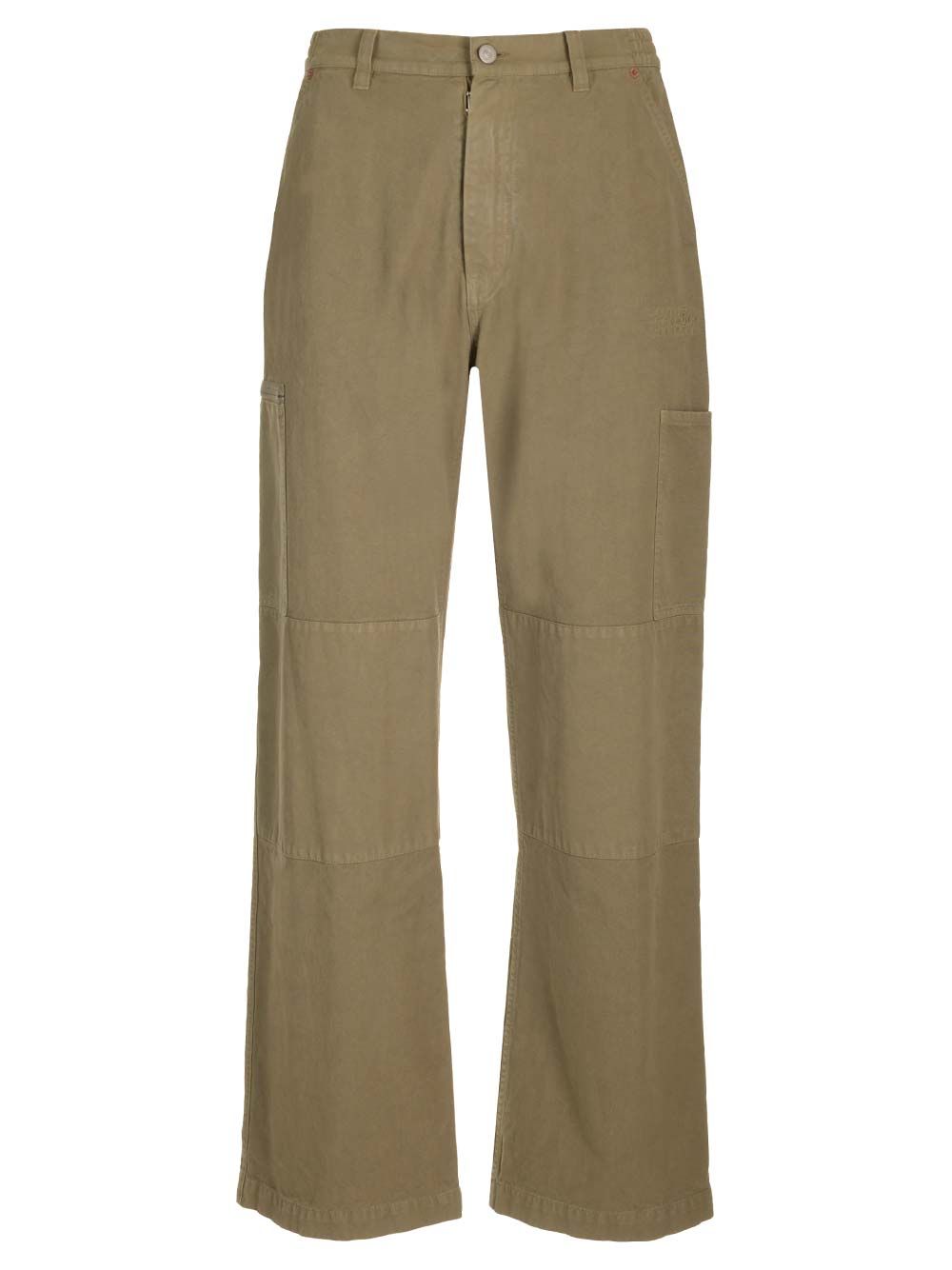 ミリタリー グリーン コットン トラウザーパンツ MM6 Maison Margiela