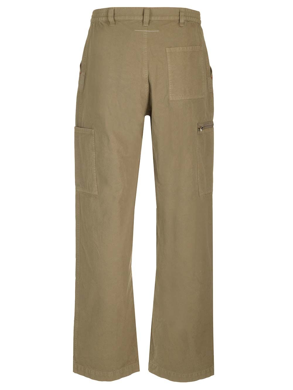 ミリタリー グリーン コットン トラウザーパンツ MM6 Maison Margiela