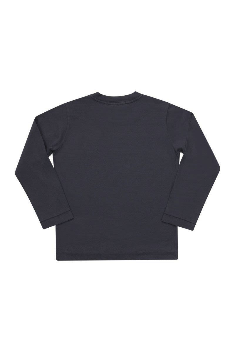 Tシャツ ウィズ ロング スリーブ アンド パッチ