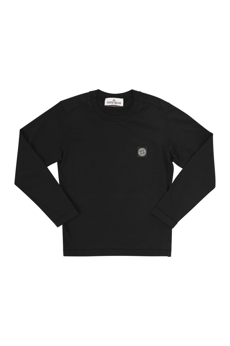 Tシャツ ウィズ ロング スリーブ アンド パッチ