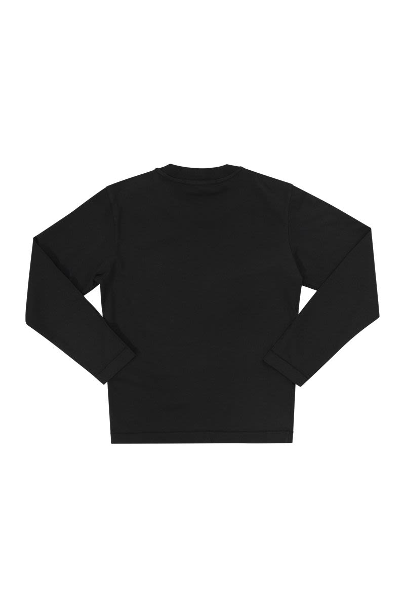 Tシャツ ウィズ ロング スリーブ アンド パッチ