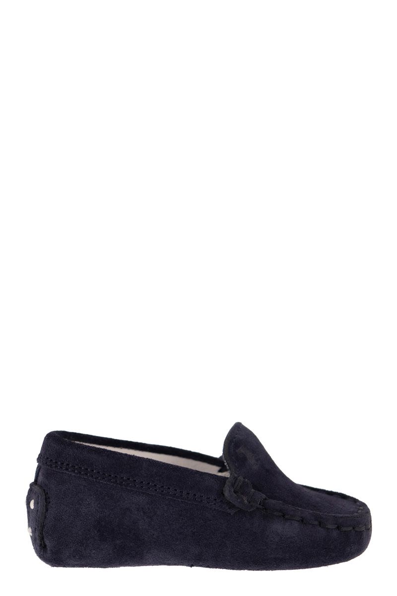 ✳︎美品✳︎ TOD’S JUNIOR トッズ　スエード　ローファー Tod's Kids/トッズキッズ｜ラバー スエード ローファー