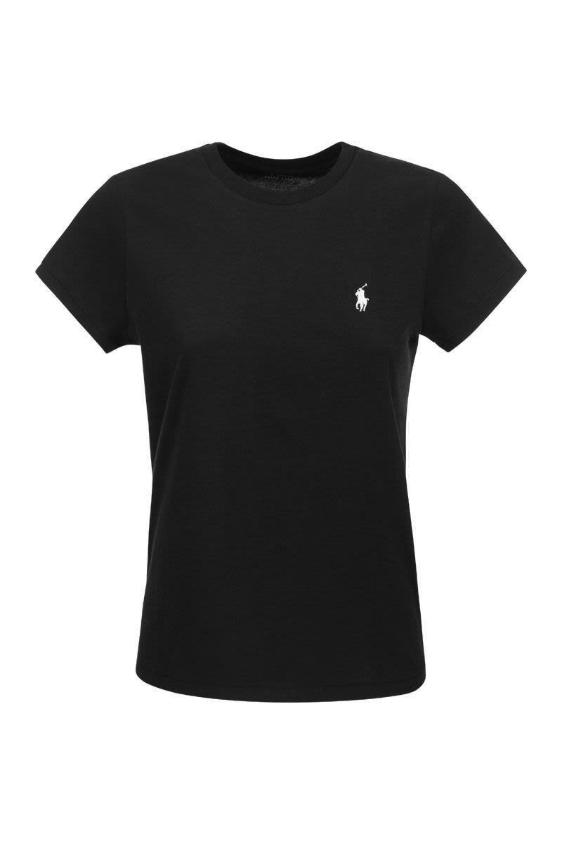 クルーネック コットン Tシャツ
