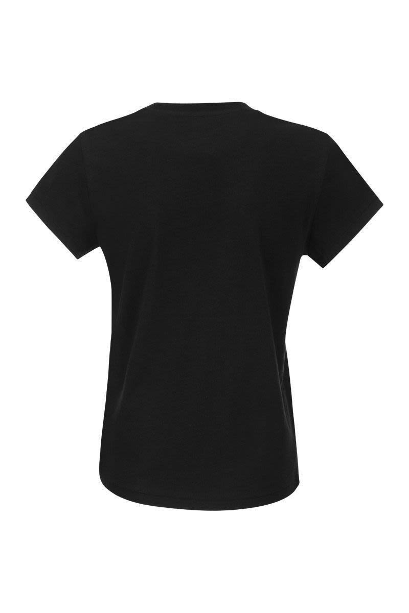 クルーネック コットン Tシャツ