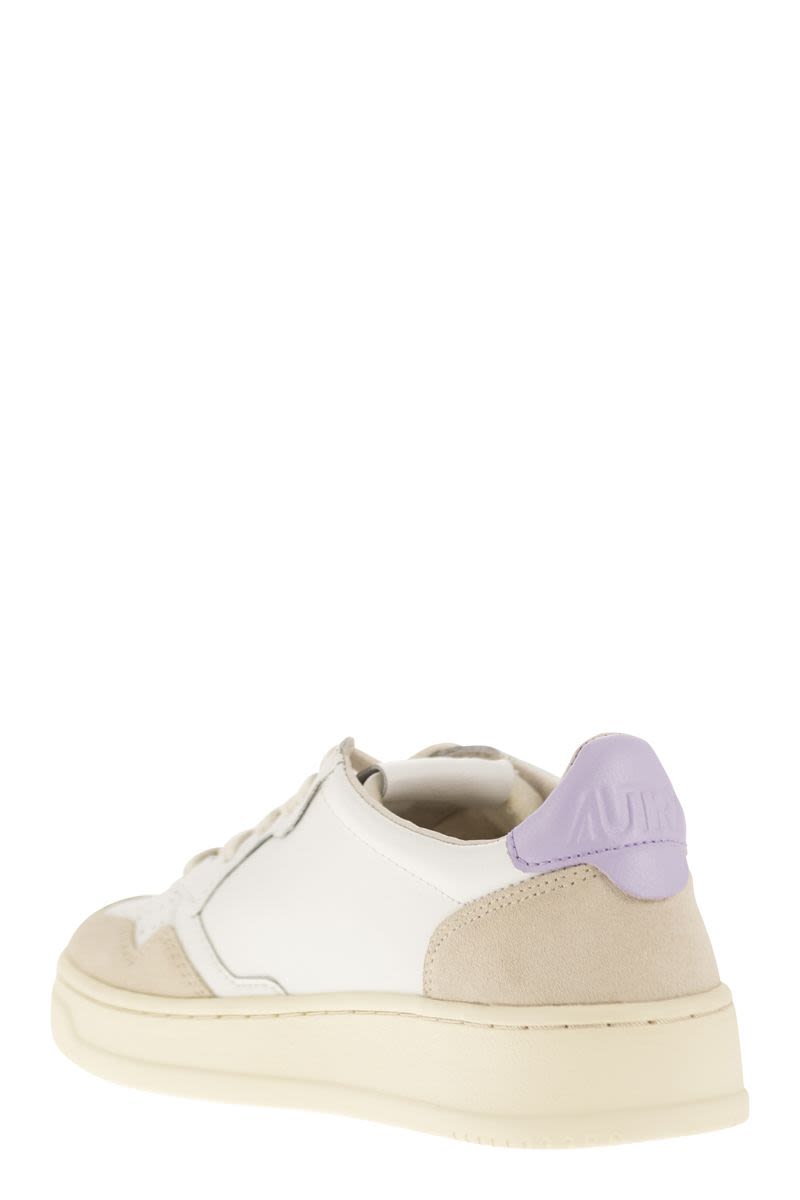 スニーカー AUTRY SS24 MEDALIST LOW - Leather Sneakers (AULWLS68) Autry/オートリー｜MEDALIST LOW レザー スニーカー