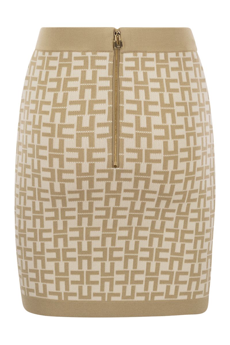 【★完売必至★】ELISABETTA FRANCHI ☆ ビスコーススカート ☆完売必至☆】ELISABETTA FRANCHI ☆ ビスコーススカート スカート
