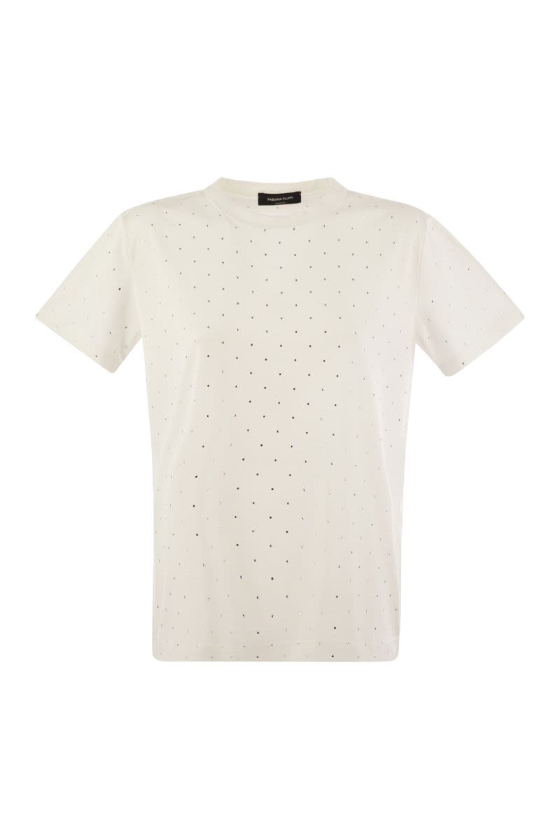 ジャージ Tシャツ ウィズ オール オーバー エンブロイダリー