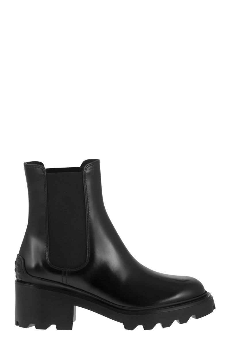 Tod's/トッズ｜レザー アンクル ブーツ