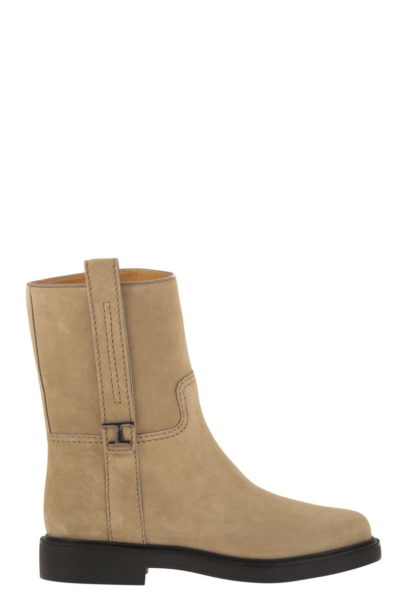 ブーツその他 TOD'S BOOTS (XXW20L0IM60RE0 S812) Tod's/トッズ|スエード アンクル ブーツ