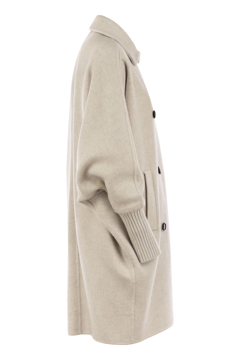 Brunello Cucinelli/ブルネロ クチネリ｜ダブル ニット コート