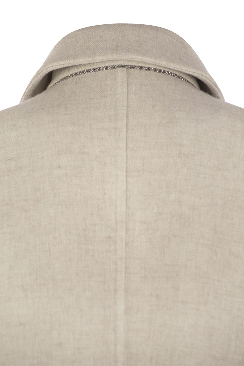 Brunello Cucinelli/ブルネロ クチネリ｜ダブル ニット コート