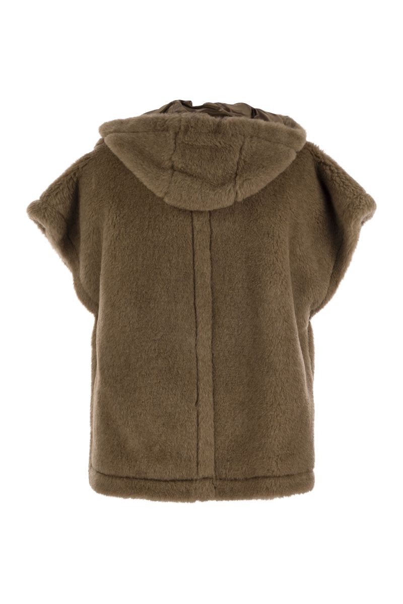 Max Mara/マックスマーラ｜テディ ファブリック ベスト ケープ