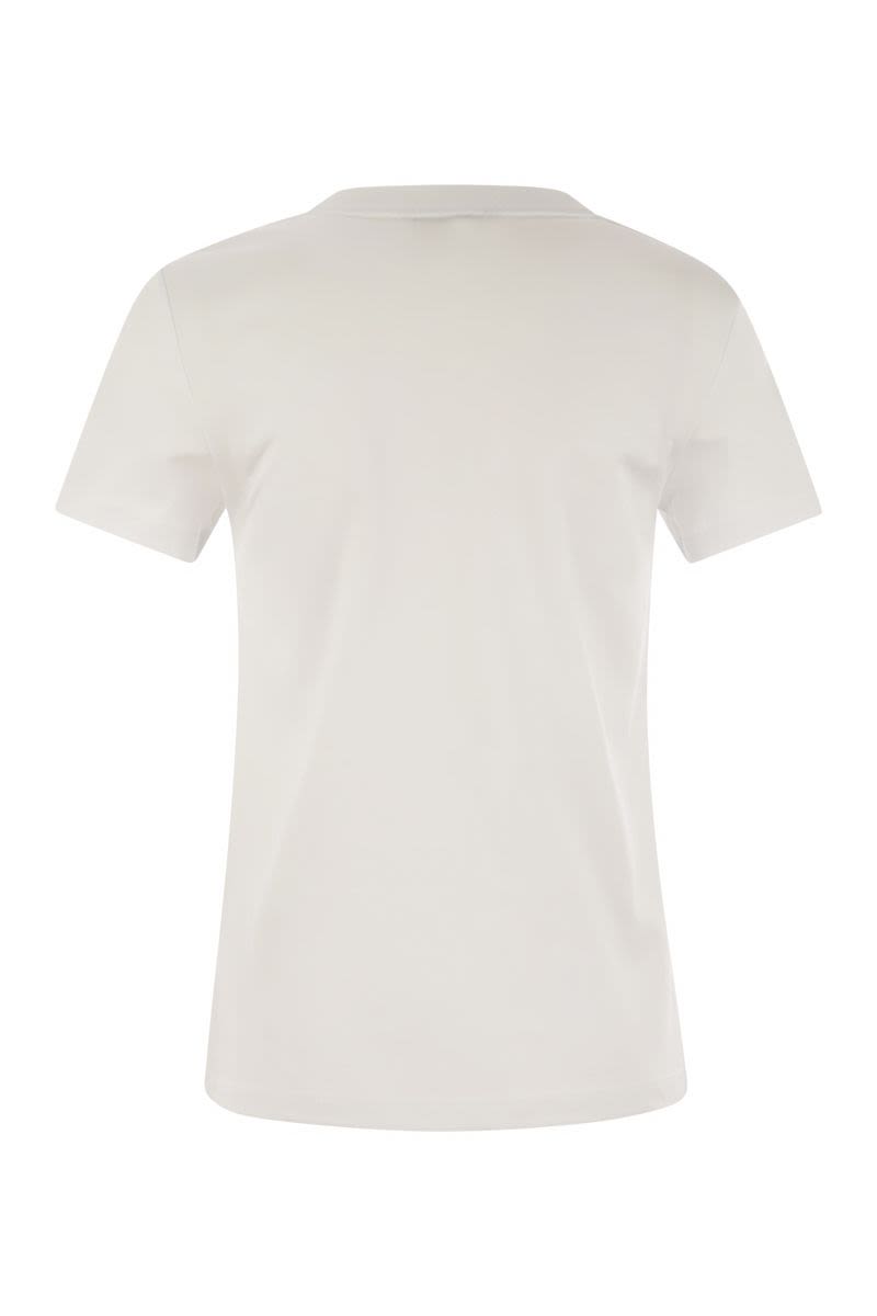 ジャージ Tシャツ ウィズ エンブロイダード ブレスト ポケット