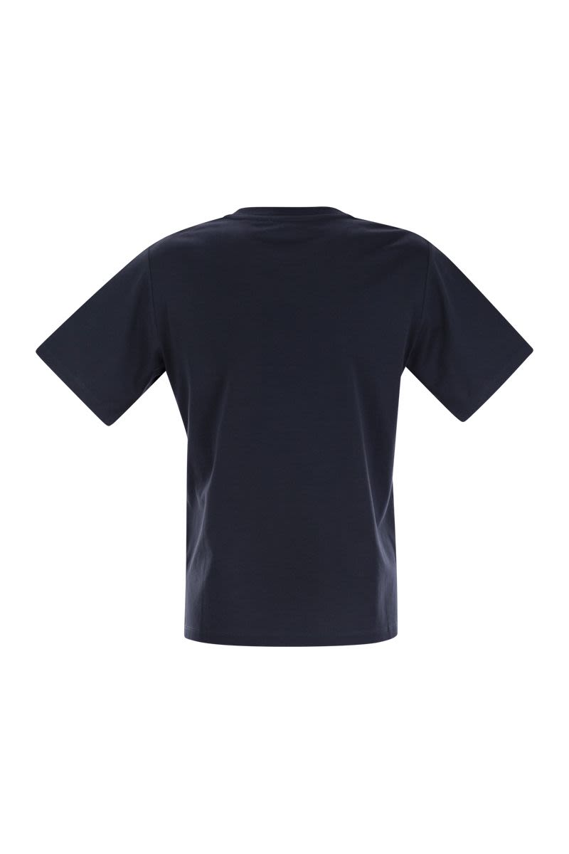 クルーネック ジャージ Tシャツ