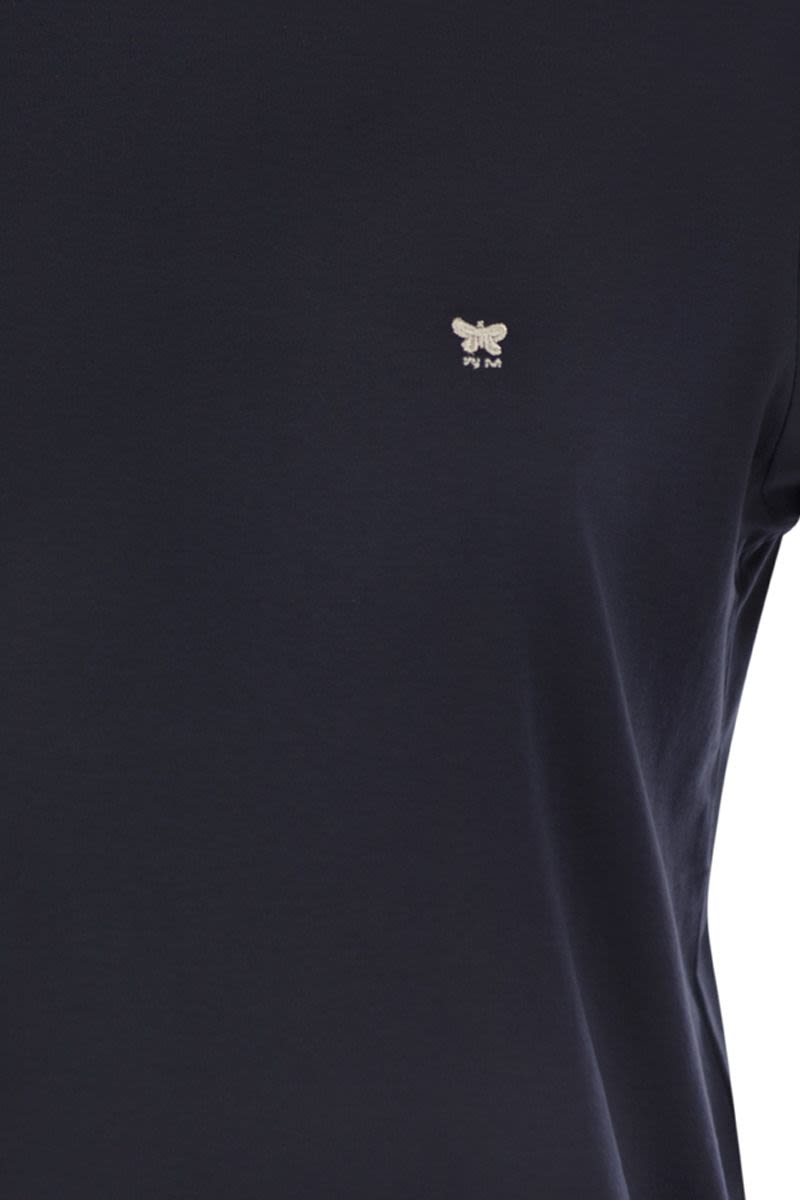 クルーネック ジャージ Tシャツ