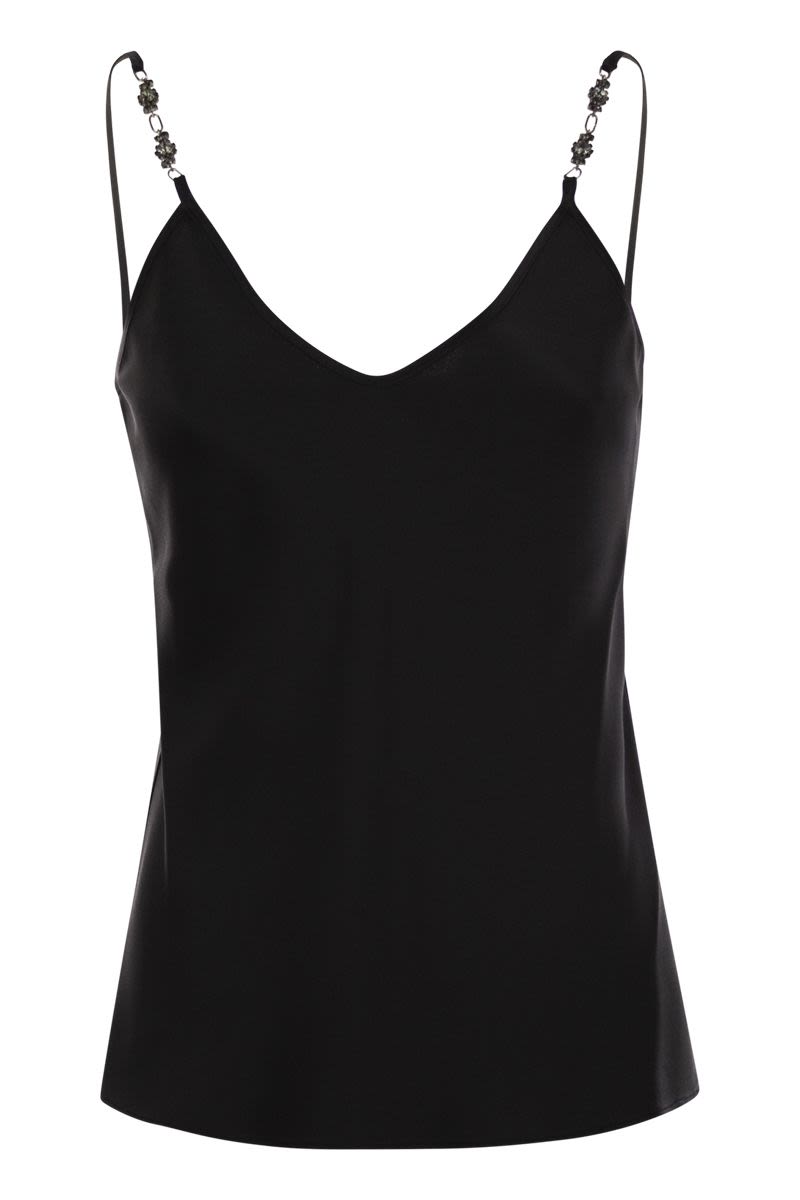 Max Mara 2511021012600LANDA010 関税送料込 Max Mara/マックスマーラ｜ペチコート トップ イン サテン