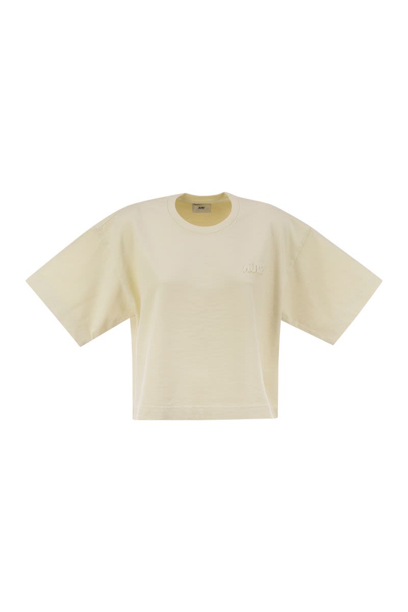 Autry/オートリー｜ボクシー Tシャツ ウィズ ロゴ