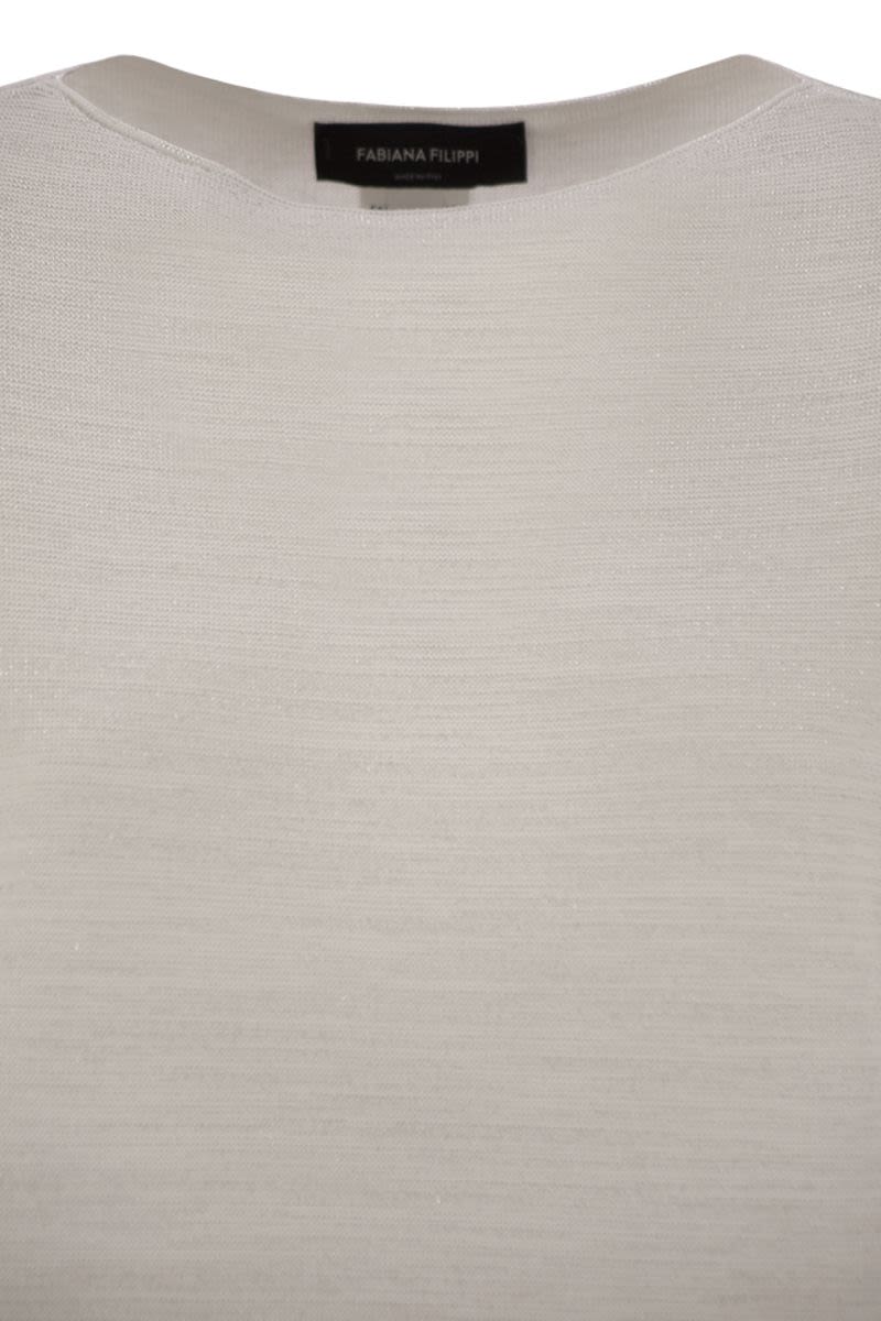 コットン アンド ルレックス セーター