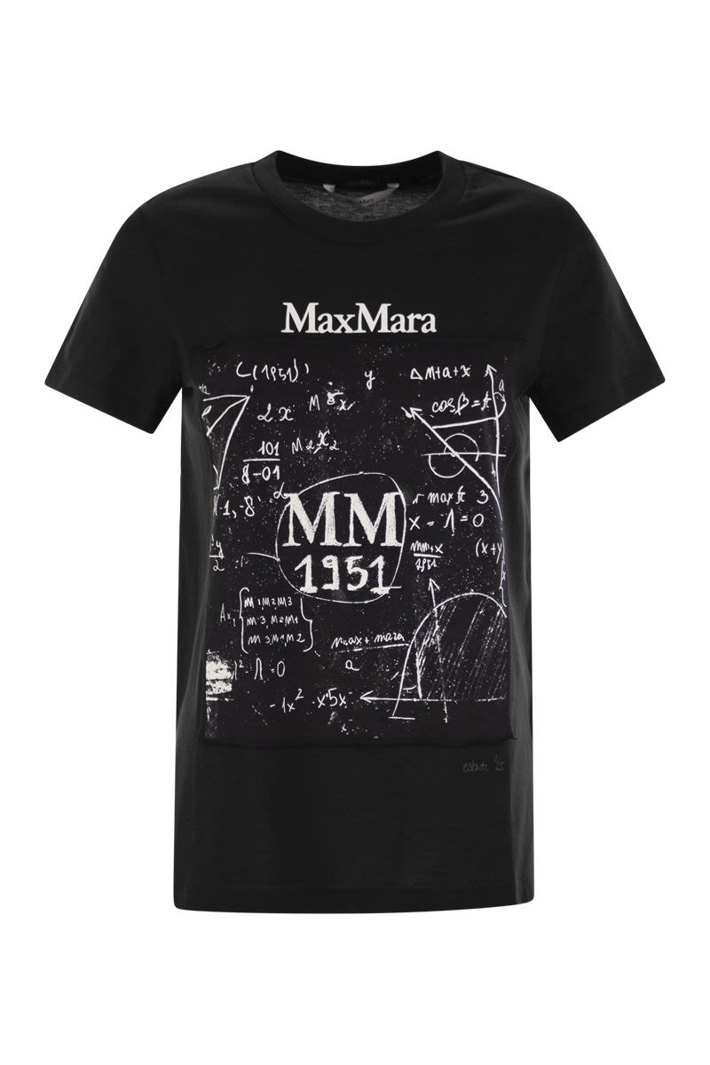 コットン Tシャツ ウィズ フロント プリント