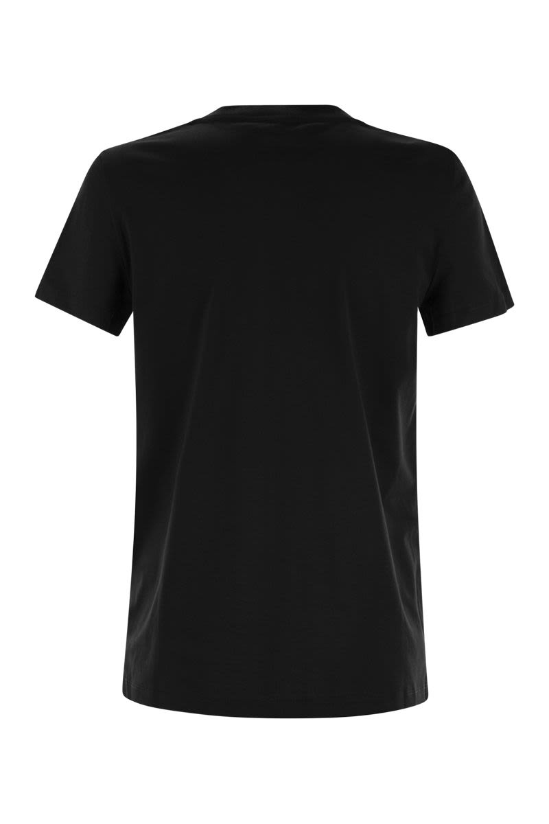 コットン Tシャツ ウィズ フロント プリント