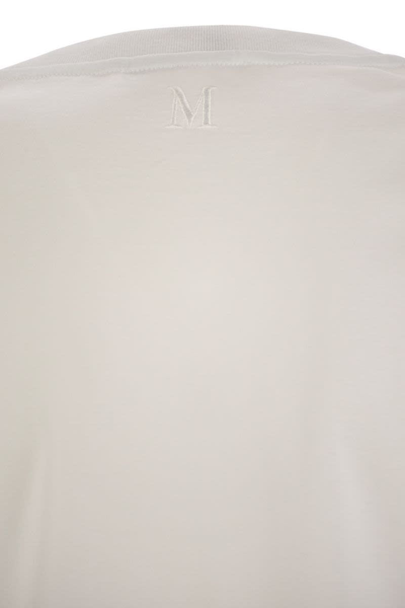 クルーネック コットン Tシャツ