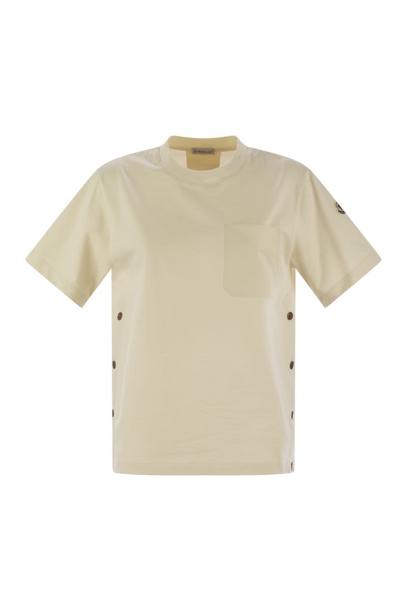 Moncler/モンクレール｜コットン Tシャツ ウィズ ポケット