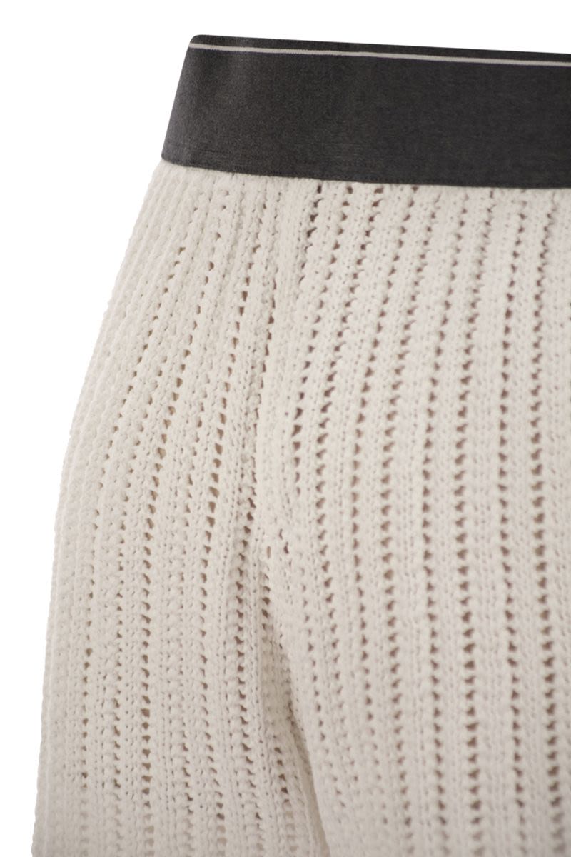 Brunello Cucinelli/ブルネロ クチネリ｜コットン ネット ニット