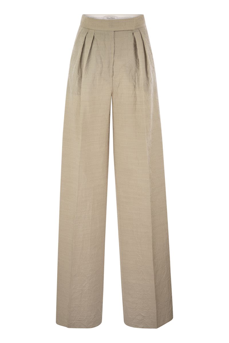 正規品★MAX MARA ワイドレッグ ウール トラウザーズ Max Mara/マックスマーラ｜ウール ワイドレッグ トラウザーパンツ