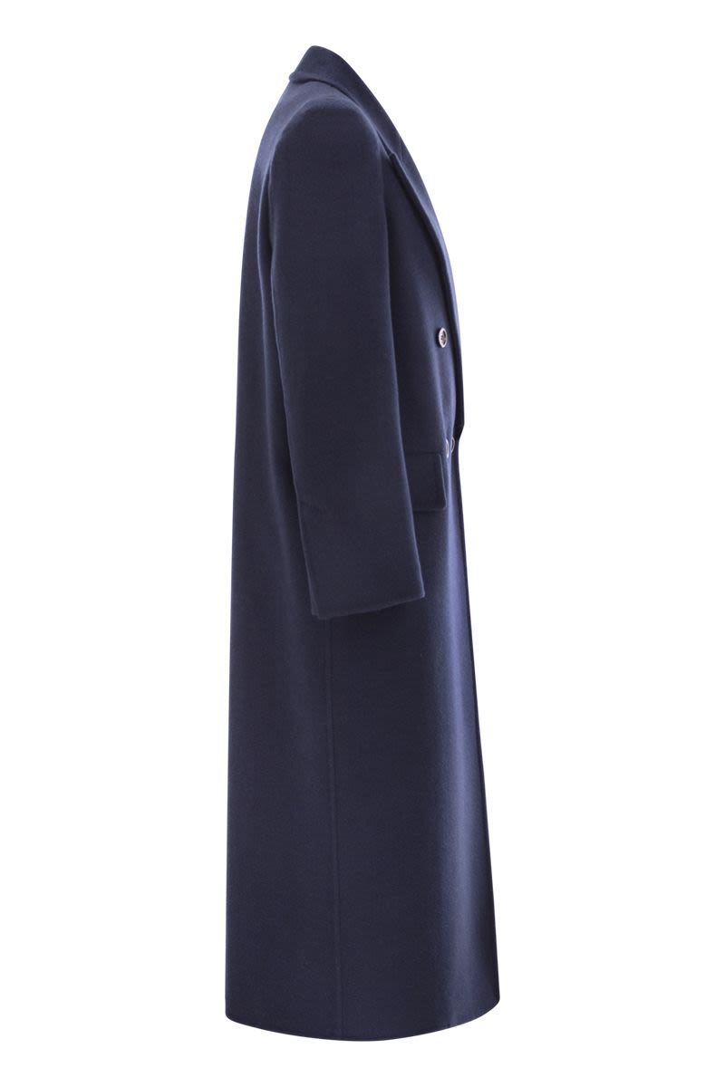 ウール アンド カシミア ロング コート