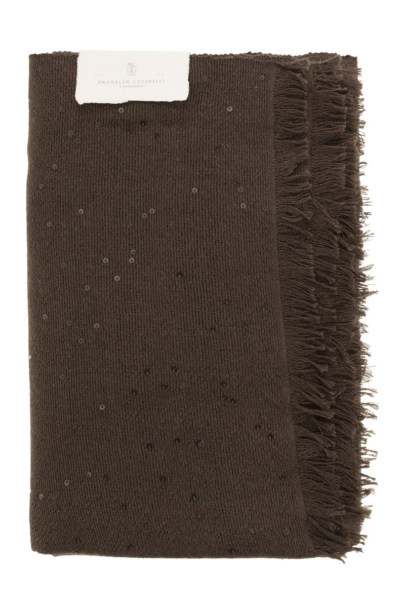 BRUNELLO CUCINELLI シルクスカーフ レディース デザイナーズ スカーフ | Brunello Cucinelli