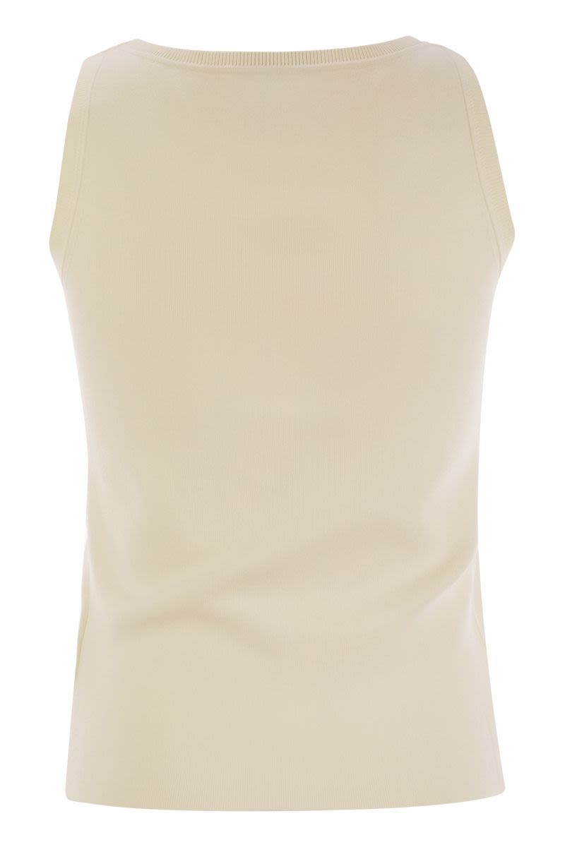 Max Mara/マックスマーラ｜ビスコース クレープ トップ