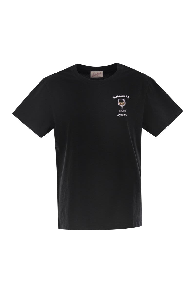 Tシャツ ウィズ エンブロイダリー オン チェスト